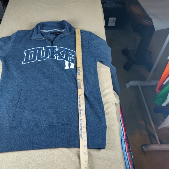vintage jansport Women's Size Large Duke Blue Devils Qrt Zip Pullover - Picture 8 of 10